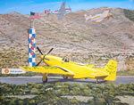 "Hoover's Ole Yeller" - Sam Lyons - P-51 Mustang Bob Hoover Aviation Art